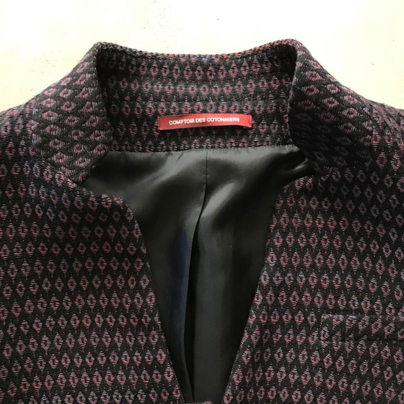 Comptoir des Cotonniers Nenola Wool Blazer - Picture 3 of 8